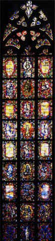 "Frauenfenster" Frauenkirche, Esslingen am Neckar 1997-99